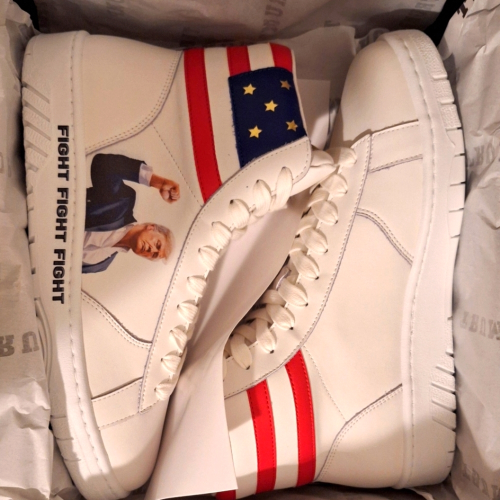Trump Fight Sneakers...only 5000 made
